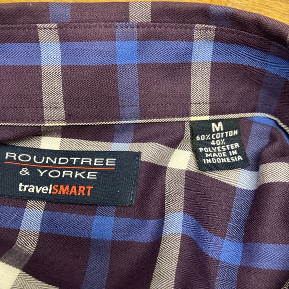 Roundtree & Yorke Mens Button Down - Picture 3 of 3